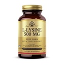 Solgar L-Lysine 500 mg - 100 야채 캡슐 - 피부 및 조직 지원 - 비 GMO, Vegan, Kosher, 글루텐 무료 - 100 서빙