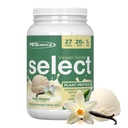 PEScience Select Vegan Protein Powder, Plant Based Protein Powder, Amazing Taste, Smooth Texture, Pea and Brown Rice Blend, Dairy Free, Lactose Free, Gluten Free, Vanilla Indulgence, 27 서빙