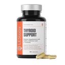 LES Labs Thyroid 지원 - 대사 건강, 갑상선 호르몬 생산, 에너지 및 초점 - Iodine, L-Tyrosine, Ashwagandha, Selenium & Turmeric – 비 GMO 보충교재 – 60의 캡슐