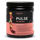 LEGION 맥박 전 운동 보충교재 - 모든 자연적인 Nitric 산화물 Preworkout 음료는 에너지, Creatine를 해방합니다, 자연적으로, Beta Alanine, Citrulline, 알파 GPC (Fruit 펀치)