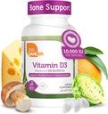 Zahler - 고급 비타민 D3 10,000 IU Softgels (120 카운트) Immune 지원, 뼈, 치아 및 근육 건강을위한 고저 채식 친화적 인 비타민 D - 성인을위한 매일 D3 비타민 보충 - 쉬운 삼키기