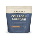 Mercola Collagen Complex Powder 박사 - 피부 탄력성 및 관절 기능 지원 - 멀티 소스 교원질 유형 I II III - 10.89 oz (30 서빙) - 초콜릿