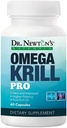 뉴턴의 자연 OmegaKrill Pro EPA & DHA, 오메가 3, Pristine Krill Oil – 두뇌, 관절, 눈 - 60 Softgels
