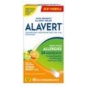 Alavert 알레르기 24 시간 기복, 감귤류 맛, 구두로 분해 알레르기 정제, 비 돌기 항히스타민, Loratadine 10mg, 60 조사