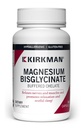 Kirkman - Magnesium Bisglycinate 버퍼레이트 - 180 캡슐 - 휴식 Nerves & 근육 - 휴식 수면을 촉진 - Hypoallergenic
