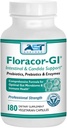 Floracor-GI Candida Cleanse, Probiotic 및 효소 지원 공식 180 캡슐