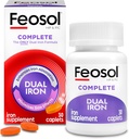 Feosol Bifera 철 30 모자 (3 팩) 완료