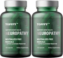 Nerve 불편 구호를 위한 Neuropathy 영양 혼합, 600mg 알파 Lipoic 산과 더불어 - Benfotiamine, 최대 힘 자연적인 Nerve 비타민, 발, 손, 손가락, 다리 발가락을 위해 적당한