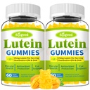 Lutein과 Zeaxanthin는 Astaxanthin & Bilberry 추출물과 Gummies를 보충합니다 - Omega-3, 비타민 A, C, E, D3 및 비전 건강을 위한 아연을 가진 눈 비타민 - 설탕 자유로운, 망고 풍미, 120 조사