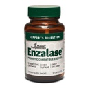 마스터 보조제 Enzalase - 50 캡슐 - Probiotic 호환 효소 - Digestive Boost + Gas & Bloating Relief - 글루텐 무료 - 50 서빙