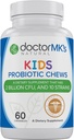 Kids Probiotics Chewable by Doctor MK's®, Sugar Free, Candy, Natural Wild Berry Tablets, 채식주의 자 / 채식주의 자