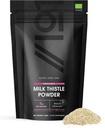 유기 우유 이틀 분말 150g - Cleansing Silymarin의 소스 - Cold-Pressed Milk Thistle - Vegan, Raw, Non-GMO에서 만든.
