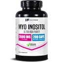 Healthfare Myo Inositol 보충교재, 2600mg | 200 Veg 캡슐 | 매우 힘 | 여성을 위한 건강한 타원형 지원 | 여성을 위한 비타민 B8