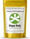 유기 황 결정 - 99% 순수한 MSM 결정, 우수한 MSM 보충교재 - 우수한 질 및 흡수. 1 LB 팩.