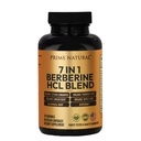 PRIME NATURAL Berberine HCl 600mg 유기 Ceylon Cinnamon 400mg 유기 Turmeric 200mg 유기 Ginger 130mg 유기 Apple Cider Vinegar 65mg Goldenseal 뿌리 6.5mg Bioperine 3mg | 60 캡슐