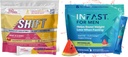 Real Ketones Intermittent Fasting Drink Mix Bundle for Weight Loss Support Raspberry Lemon Shift Electrolytes & Intermittent BHB Exogenous Ketones (각 30 개)
