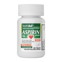 HealthA2Z® Aspirin 81 mg | DYE Free | 저강도 | 200 개 | 통증 완화 | 미노 체 근육 통증 및 주름 감소 | Fever Reducer | 흡진기
