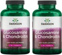 Swanson Glucosamine & Chondroitin 결합 500/250 밀리그램 200 캡슐 (2 팩)