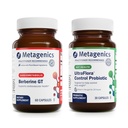 Metagenics Berberine GT (60 캡슐) & UltraFlora Control Probiotic (30 서빙) - 지원 심장 건강 - 보조 건강한 신체 구성