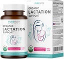 USDA 유기 Lactation 보충교재 - 초본 Breastfeeding 지원을 가진 증가 우유 공급 - 어머니를 위한 원조 - 유기: Fenugreek씨, Fennel & 우유 Thistle - 60 Vegan 캡슐 (약 또는 과자 없음)