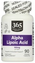 전체적인 음식 시장, 알파 Lipoic 산 100mg, 90 조사에 의하여 365