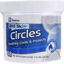Spenco 2nd Skin Circles 물집, 핫스팟 및 피부 자극, 젤 서클 48-Count에 대한 Soothing Protection