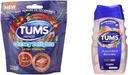 Tums Chewy Delights 연약한 Chews, 아주 버찌, 32count & Tums 매우 힘 1000 Antacid의 분류된 버클, 72의 정제