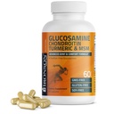 Bronson Glucosamine Chondroitin Turmeric & MSM 진보된 합동 & 연골 공식은, 건강한 합동, Mobility & 연골을 지원합니다 - 비 GMO의 60의 캡슐