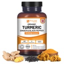 까만 고추 & Ginger I 120 Vegan Turmeric 캡슐 고강도 (2 달 공급)를 가진 Turmeric Curcumin 1440mg 나는 Prowise 건강 관리에 의해 영국에서 만들었습니다