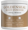 골든 씰 분말 - Sinus - Goldenseal - Echinacea Goldenseal - 골든 씰 - 골든 씰 - 골든 씰 - 골든 씰 뿌리 분말 유기 - 1000mg / 서빙 - 115 서빙