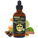 PURA D'OR 4 Oz ORGANIC Beard Softening Oil - Original Sandalwood Scent - Leave-In 컨디셔너, Argan & Jojoba Oil - Mustache Care & Maintenance, Softness & Strength - Beard Hair, 피부 및 얼굴