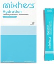 MIXHERS Hydration Electrolyte Support Supplement | 비타민 C, 철, 아연으로 구성된 식사 음료 | 슈가프리 및 플랜트 기반 | 블루베리 코코넛 맛 | 15개의 끈 패킷