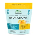 TERRA ORIGIN Healthy Hydration+ Electrolyte Powder Packets | Detox Support Drink Mix | 반 N' Half Lemonade Iced Tea | 1개의 스틱팩 (1개 제공)