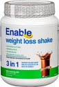 Enable Weight Loss Shake - 맛있고 영양분 보충, 2lb 11oz를 위한 부유한 초콜렛 풍미