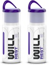 수면 용 마그네슘 로션 I Nightly Topical Magnesium 크림 Relaxation I 비타민 D & Lavender Lotion for Better Sleep & Relief I 3 Fl oz (2 팩)