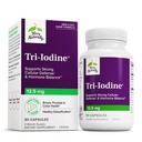 Terry Naturally Tri-Iodine - 지원 Thyroid 건강 - Kelp에서 분자 Iodine와 보조 호르몬 균형 - 특징 칼륨 Iodide & 나트륨 Iodide - 뇌 및 에너지 지원 - 12.5mg, 90 캡슐