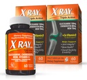 X Ray Dol Triple Action Joint Support는 Glucosamine 1500mg, Chondroitin 800mg, MSM 750mg 및 5X Vitamin D와 건강한 관절, 뼈 및 연골 - 병 당 60 카운트 - 2 팩