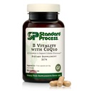 Coq10을 가진 표준 과정 B 활력 - Biotin, 비타민 B12 & Folate를 가진 세포질 건강 보충교재 - Vegan, 글루텐 자유로운 & 비 건조한 - 90의 캡슐 (30의 봉사)