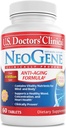 미국 의사의 임상 NeoGene (Formerly) GH3 임상적으로 입증 된 노후화 지원은 Mood, Cognition, Heart Health, Antioxidant Support [1 Month - 60 ct.]를 지원하는 영양사와 보완