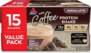 묽게함 글루텐 자유로운 단백질 Rich Shake, Mocha Latte, Keto 친절한, 15 조사