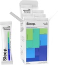 Sleep Aid Powder - Liposomal Saffron, Magnesium & PharmaGABA Melatonin-Free Natural Supplement를 사용하여 수면 품질 Chamomile Lemonade 14 스틱을 줄이고 개선하십시오.