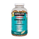 Kirkland Omega-3 물고기 기름 1000mg 300 Softgels