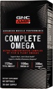 GNC AMP 완전한 오메가, 심장, 합동, 뇌 건강, 60 조사