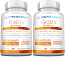 공인 과학® GaslysTM - Soothe Digestive Tract, Alleviates Gas and Stomach Cramps - Artichoke Powder, Ginger, Fennel Seed - 60 Count - 2 팩