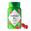 Vitafusion B12 거미 비타민, 맛있는 라즈베리 맛, 60ct (30 일 공급)