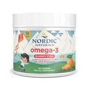 Nordic Naturals Nordic Omega-3 Gummy Fish, Tangerine - 30 Gummy Fish - 124 mg 총 오메가-3s EPA 및 DHA - Non-GMO - 30 서빙