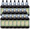 Motherwort (Leonurus Cardiaca) Glycerite, 유기 건조 허브 알코올 무료 액체 추출 (브랜드 이름: HerbalTerra, Proudly Made in USA) 20x4 fl.oz (20x120 ml)