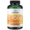스완슨 비타민 E 1000 Iu 1000 Iu (450 밀리그램) 60 Sgels