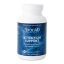 BRAINMD Dr Amen Attention Support - 90 캡슐 - Mental Focus & Impulse Control - 글루텐 무료 - 30 서빙