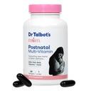 Talbot의 엄마 Postnatal Multi-Vitamin 박사 - DHA, Folic Acid, 비타민 및 더 많은 - 더 나은 웰빙을위한 새로운 엄마 지원 - 60 Softgels